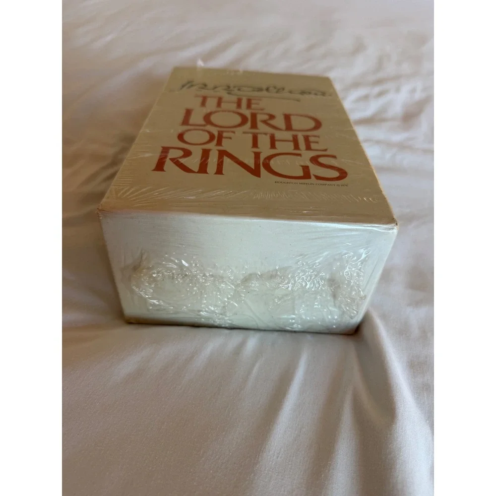 J.R.R. Tolkien The Lord of the Rings Box Set Sealed Houghton Mifflin 1978 Vintag